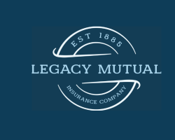 Legacy Mutual Insurance Company - Logo in blue